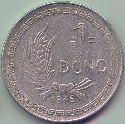 xu 1 đồng cụ hồ 1946